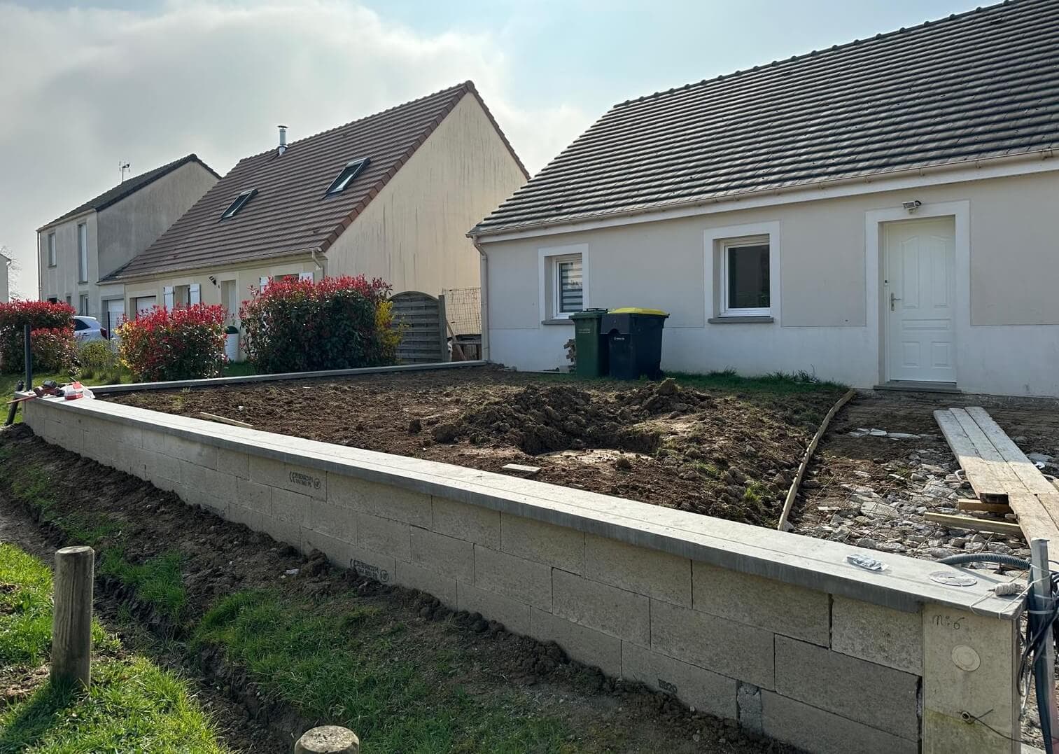 Clôture & portail aluminium anthracite — avant